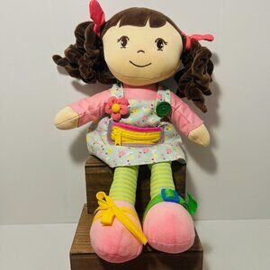 Linzy 16" Plush Developmental Learning Motor Skills Doll